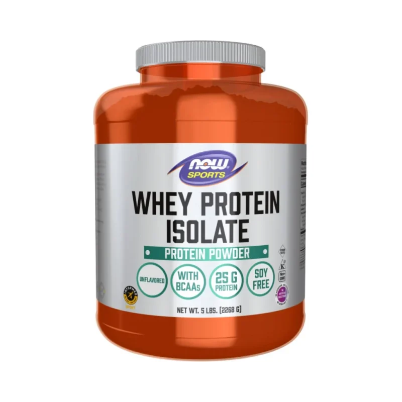 Whey Protein Isolate /Unflavored/ / 2268 грама - NOW