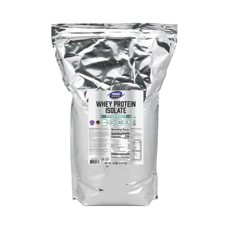Whey Protein Isolate /Unflavored/ / 4536 грама - NOW