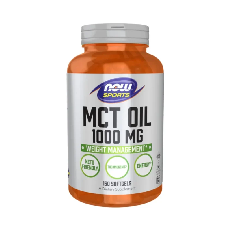 MCT Oil 1000 mg (50 дози) / 150 Гел капсули - NOW