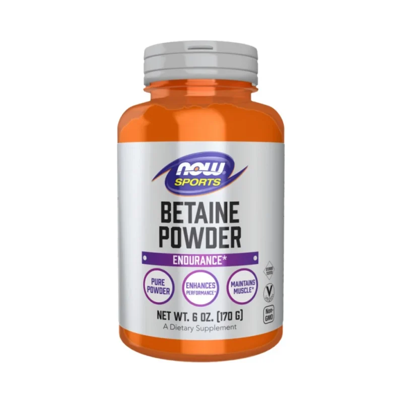 Betaine Powder | Endurance (106 дози) / 170 грама - NOW