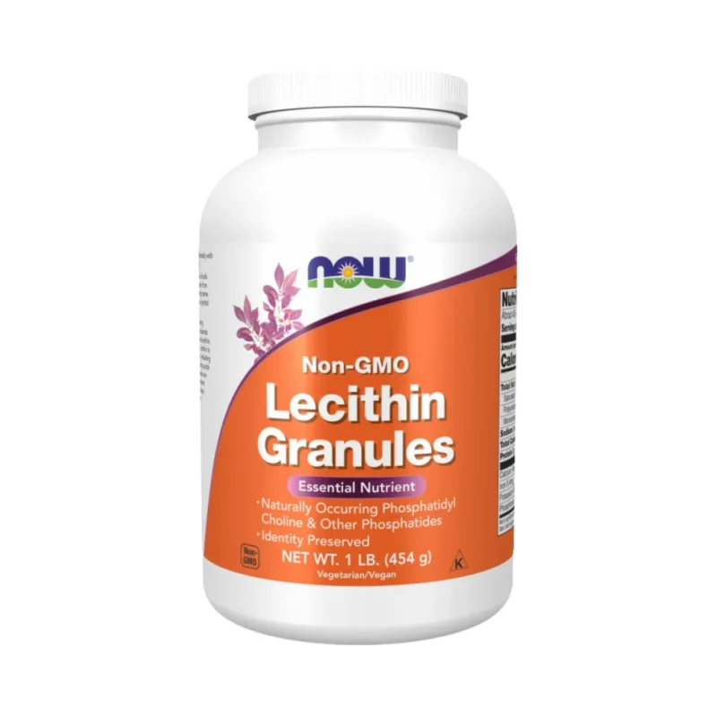 Lecithin Granules Non-GMO (45 дози) / 454 грама - NOW