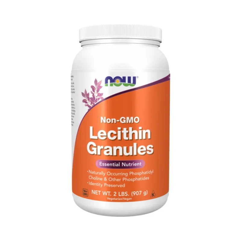 Lecithin Granules Non-GMO (90 дози) / 907 грама - NOW