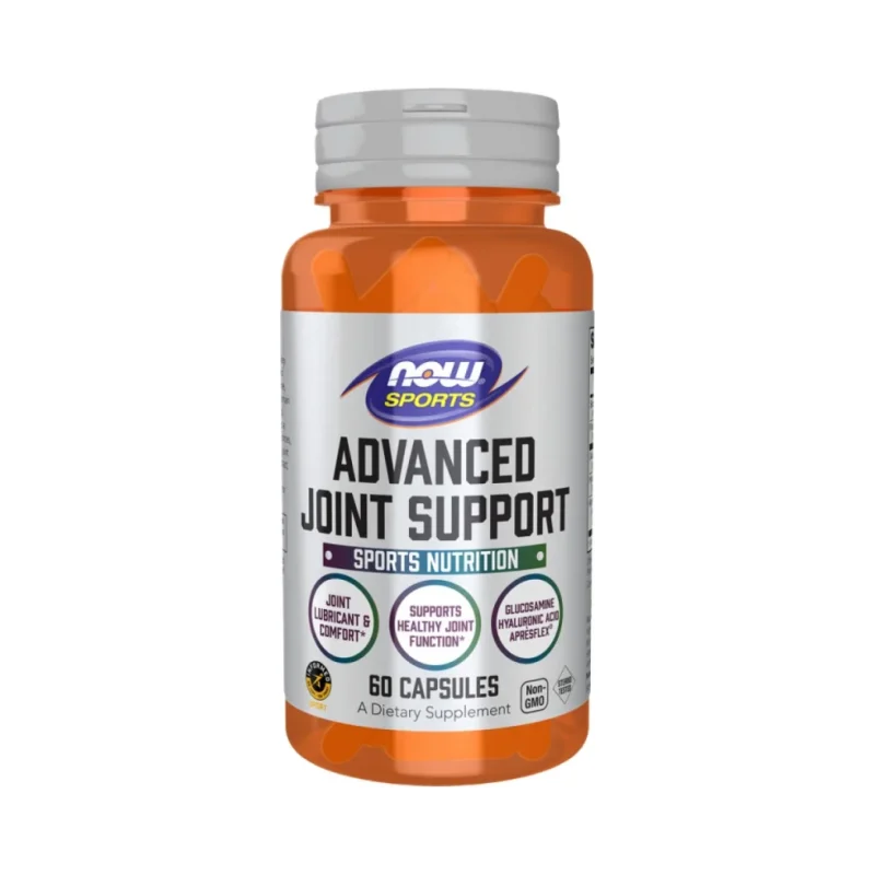 Advanced Joint Support | Glucosamine, Hyaluronic & AprèsFlex® Boswellia (60 дози) / 60 капсули - NOW