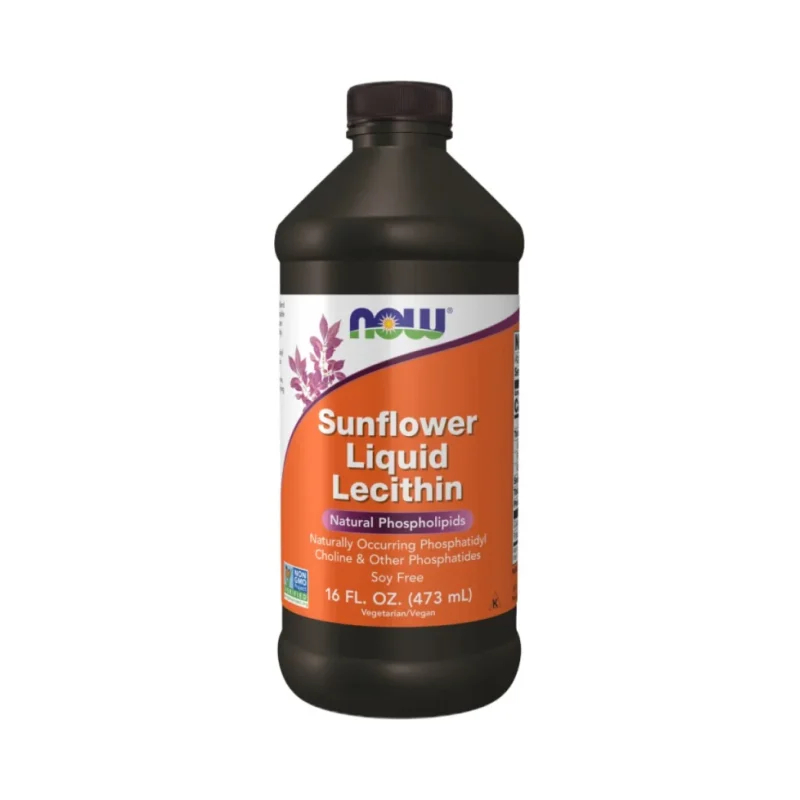 Sunflower Lecithin Liquid (32 дози) / 473 мл - NOW