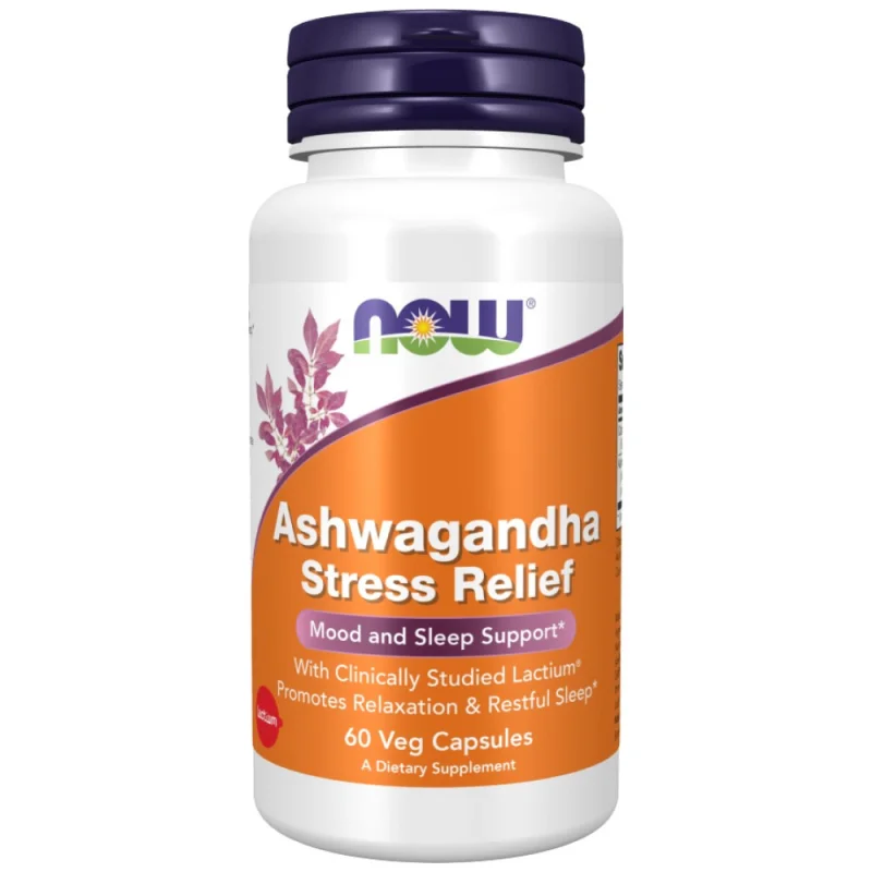 Ashwagandha Stress Relief | With Bioactive Milk Peptides (60 дози) / 60 капсули
