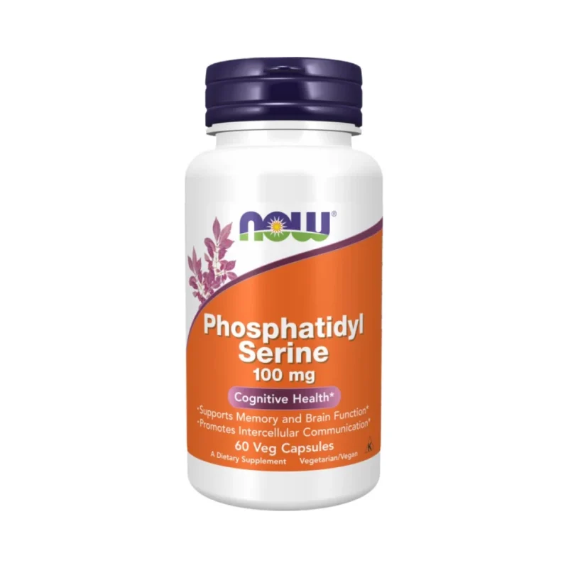 Phosphatidyl Serine 100 mg (60 дози) / 60 капсули - NOW