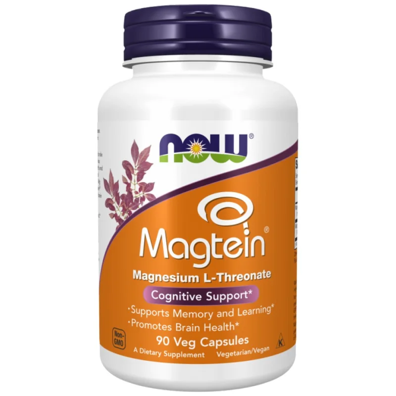 Magtein / Magnesium L-Threonate (30 дози) / 90 капсули