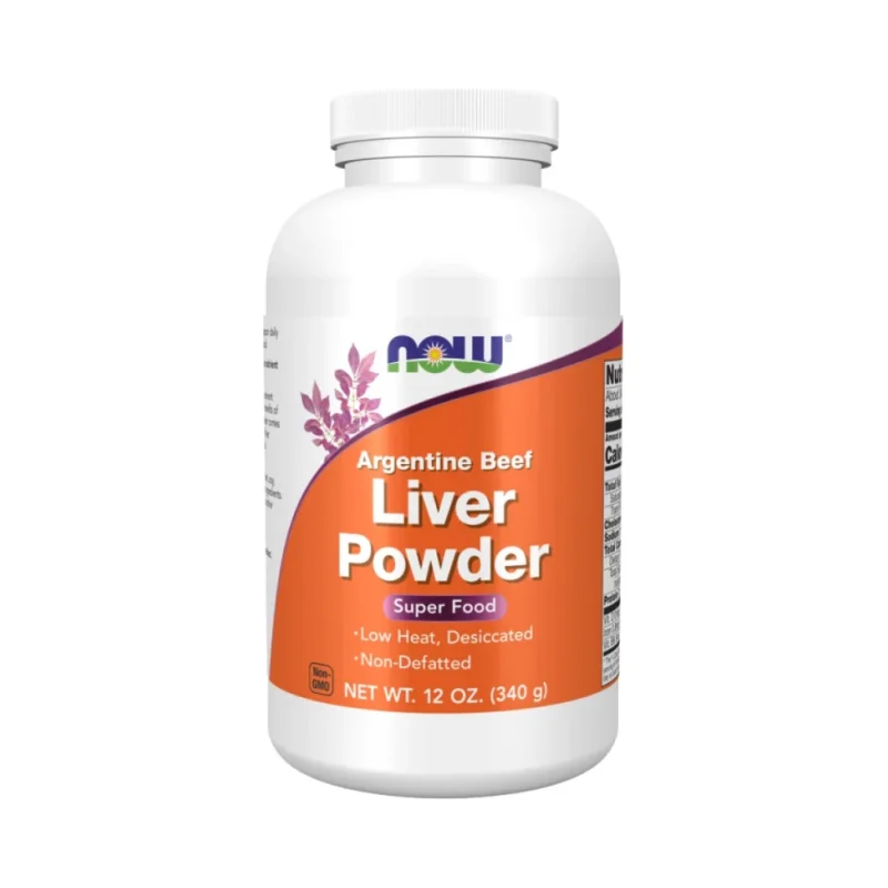 Liver Powder | Argentine Beef Super Food (34 дози) / 340 грама - NOW