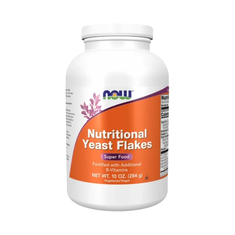 Nutritional Yeast Flakes (18 дози) / 284 грама - NOW