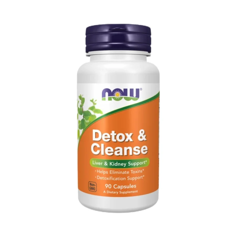 Cleanse & Detox | Liver & Kidney Support (45 дози) / 90 капсули - NOW