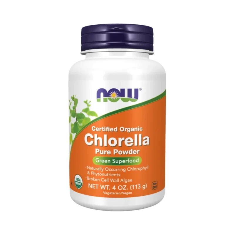 Chlorella Powder (38 дози) / 113 грама - NOW