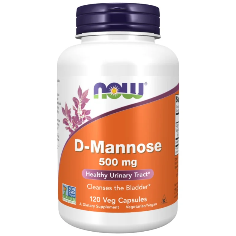 D-Mannose 500 mg (40 дози) / 120 капсули