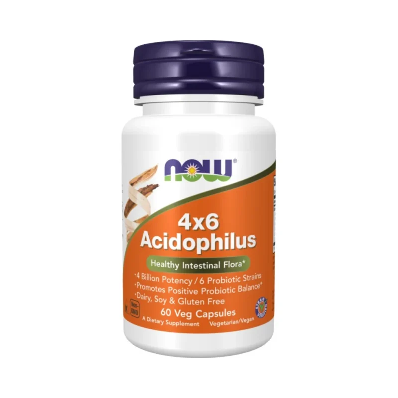Acidophilus 4x6 / 60 капсули - NOW