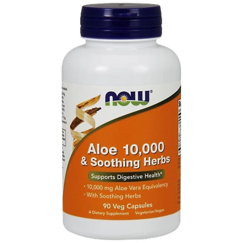 Aloe 10 000 & Soothing Herbs (90 дози) / 90 капсули