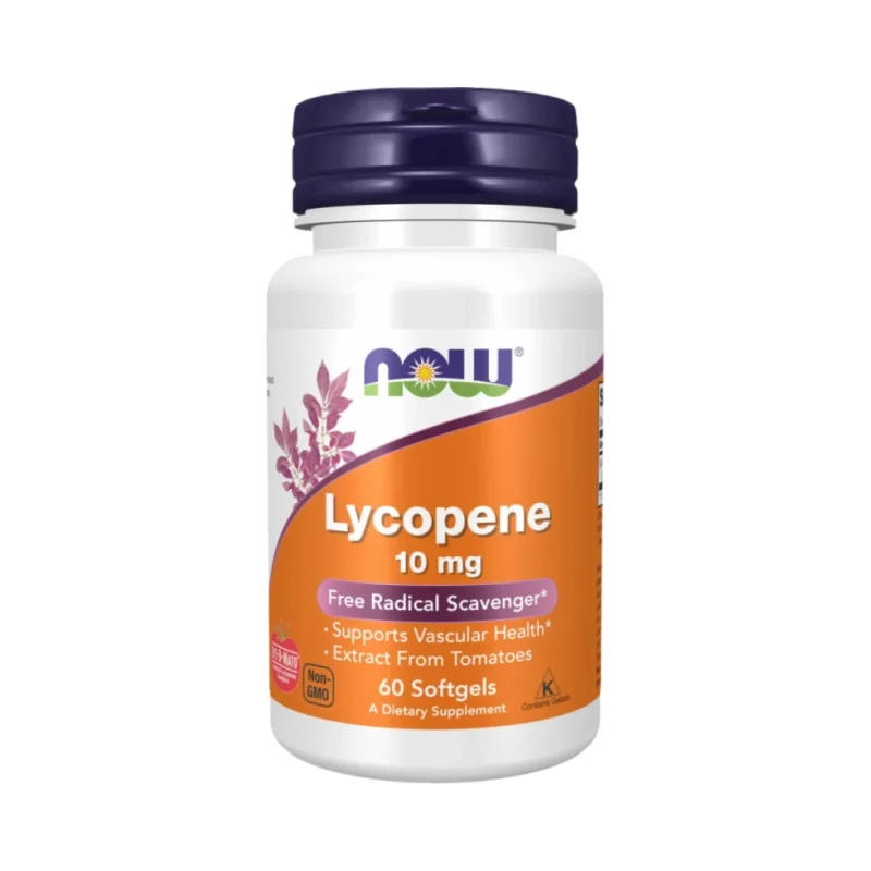 Lycopene 10 mg / 60 Гел капсули - NOW