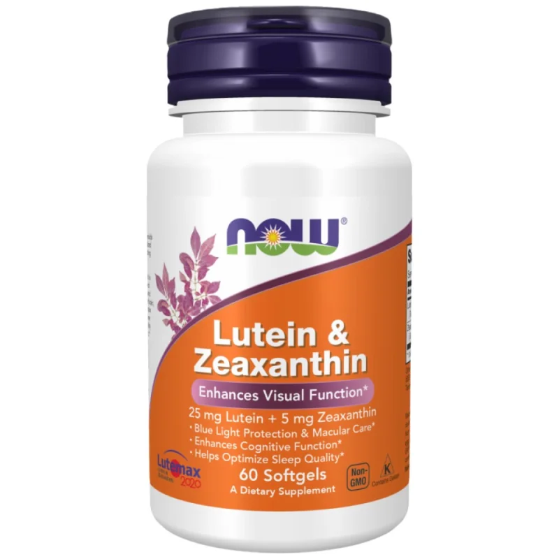 Lutein & Zeaxanthin (60 дози) / 60 Гел капсули