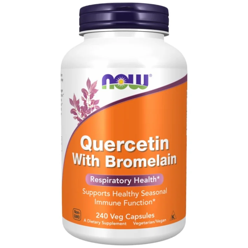 Quercetin with Bromelain (120 дози) / 240 капсули