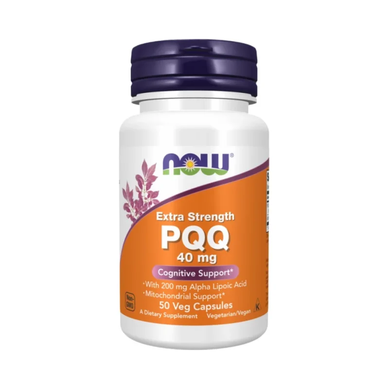 PQQ 40 mg Extra Strength | with Alpha Lipoic Acid 200 mg (50 дози) / 50 капсули - NOW