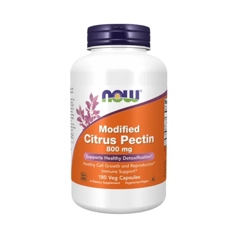 Modified Citrus Pectin 800 mg | PectaSol-C® (30 дози) / 180 капсули - NOW