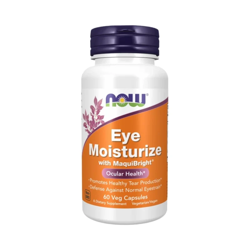 Eye Moisturize with MaquiBright® (60 дози) / 60 капсули - NOW
