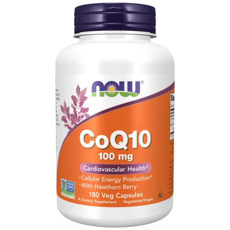 CoQ10 100 mg | with Hawthorn Berry (180 дози) / 180 капсули