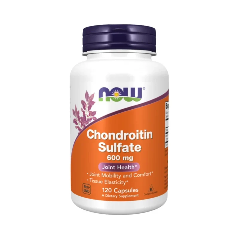 Chondroitin Sulfate 600 mg (60 дози) / 120 капсули - NOW