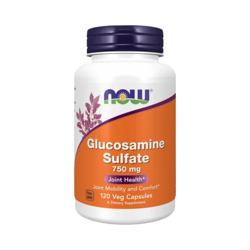 Glucosamine Sulfate 750 mg (60 дози) / 120 капсули - NOW