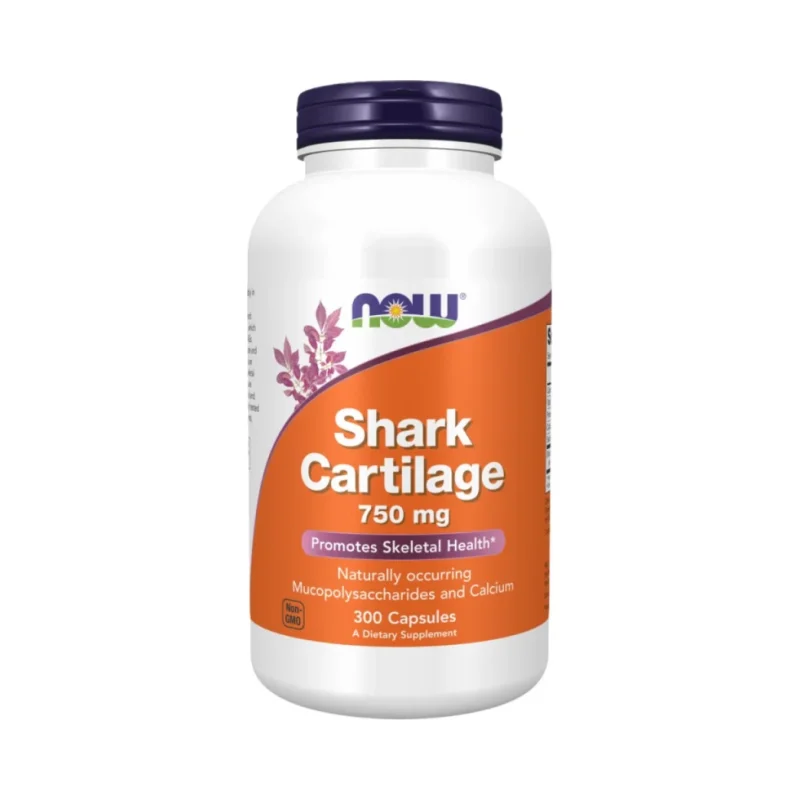 Shark Cartilage 750 mg (50 дози) / 300 капсули - NOW