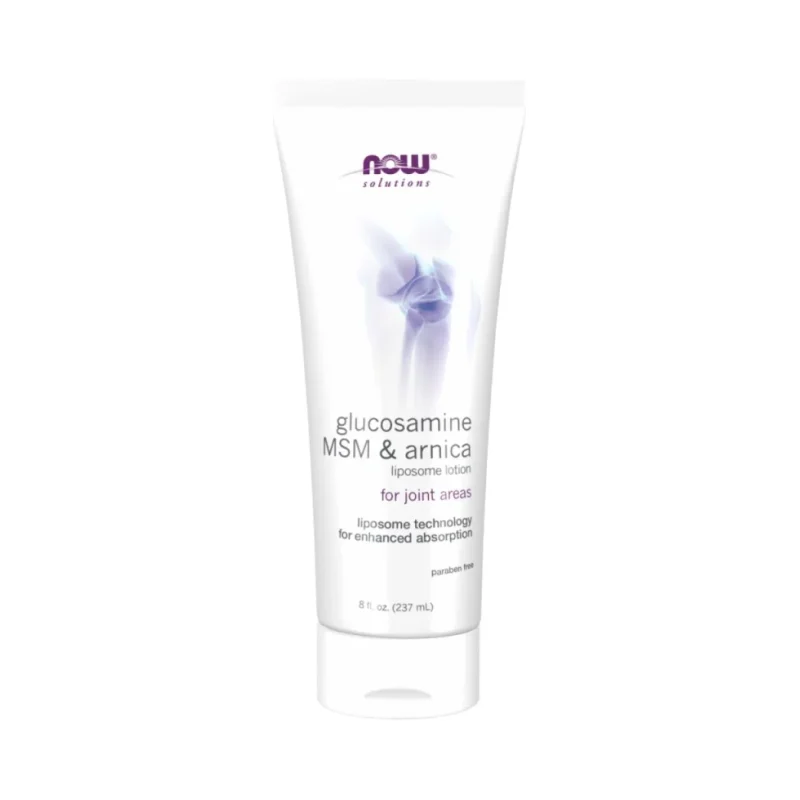 Glucosamine, MSM & Arnica Liposome Lotion / 237 мл - NOW