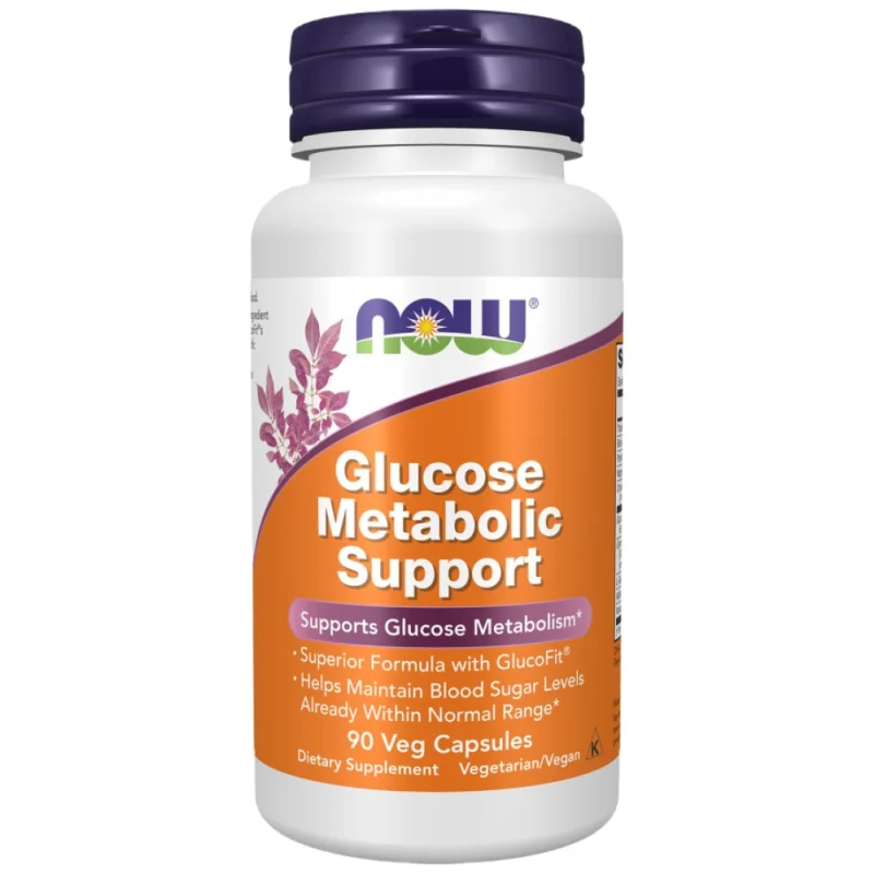Glucose Metabolic Support | with Banaba, Gymnema, Alpha Lipoic Acid & ChromeMate® (90 дози) / 90 капсули