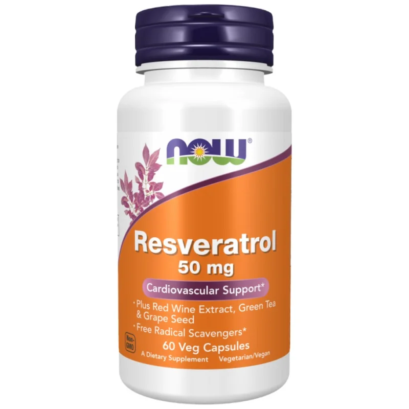 Natural Resveratrol 50 mg / 60 капсули