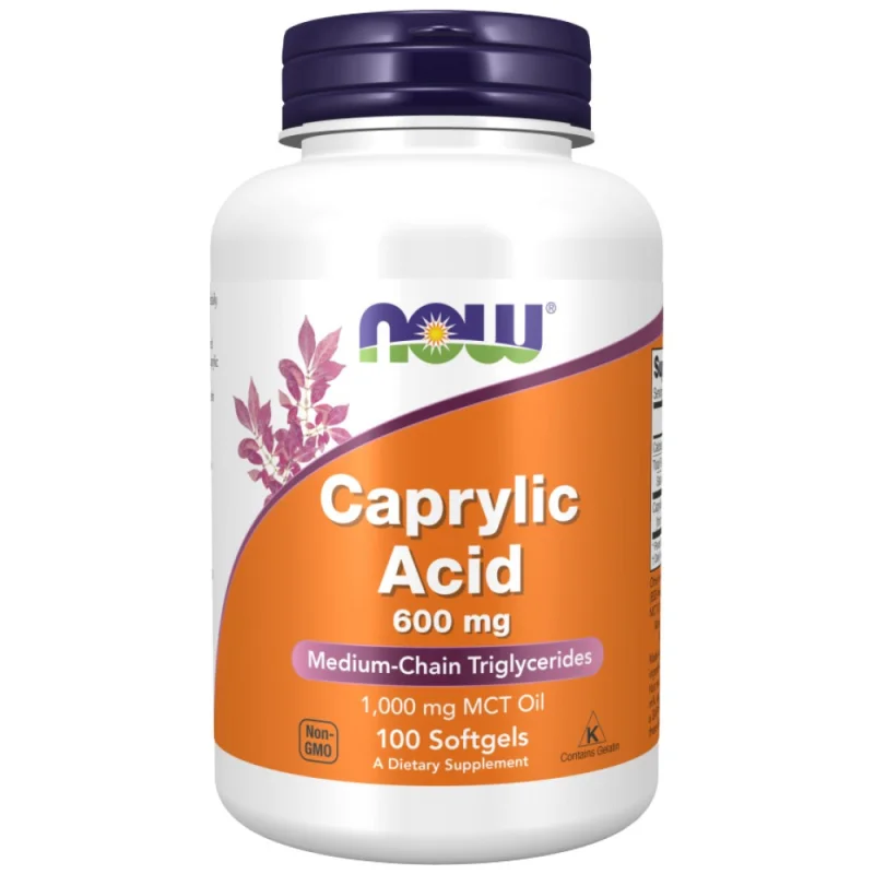 Caprylic Acid 600 mg (100 дози) / 100 Гел капсули