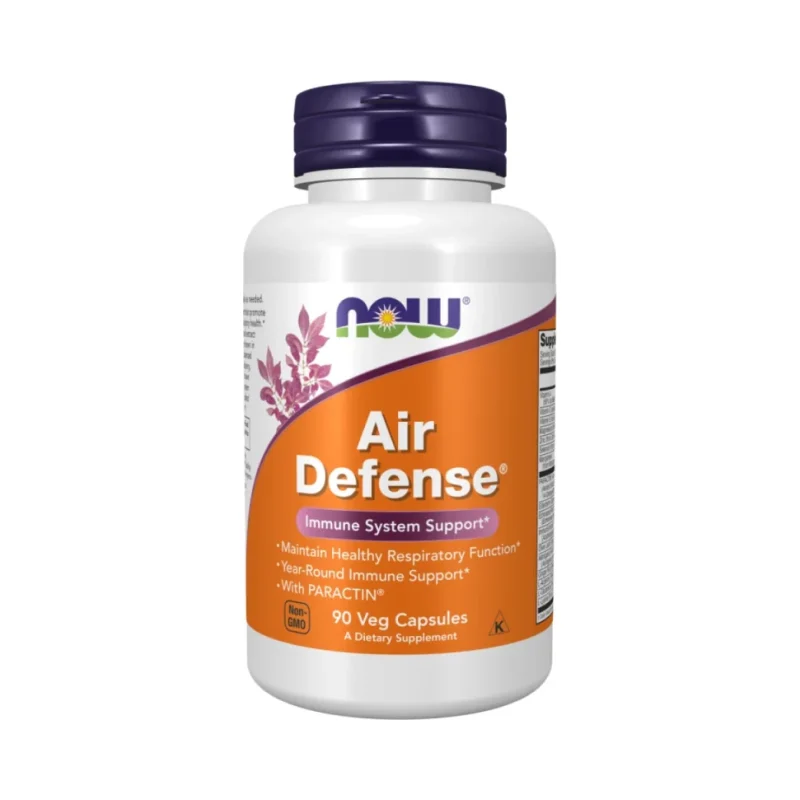 Air Defense® | Healthy Respiratory Function (45 дози) / 90 капсули - NOW