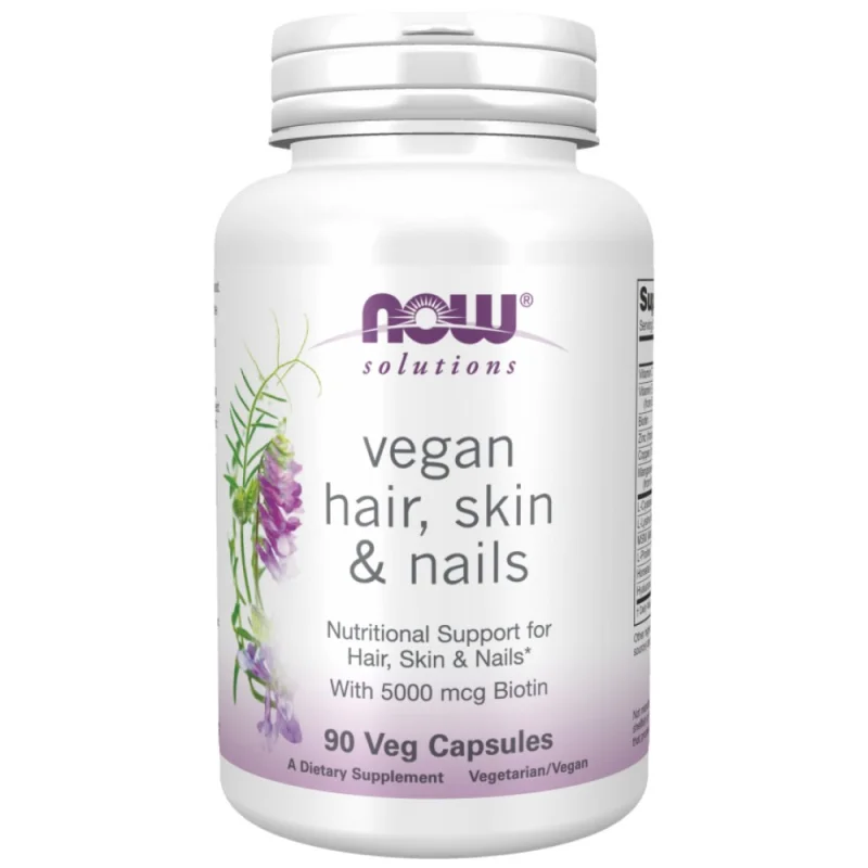 Vegan Hair, Skin & Nails (45 дози) / 90 капсули