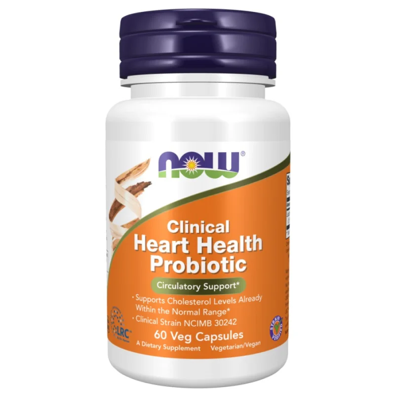 Clinical Heart Health Probiotic | Lactobacillus reuteri LRC™ 2.5 Billion (60 дози) / 60 капсули