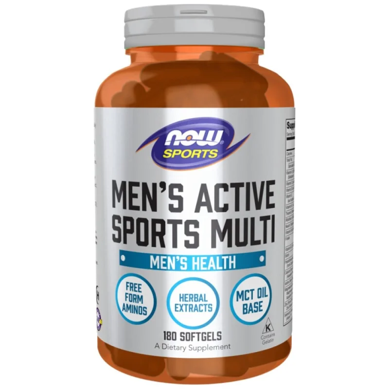 Men's Active Sports Multi (60 дози) / 180 Гел капсули