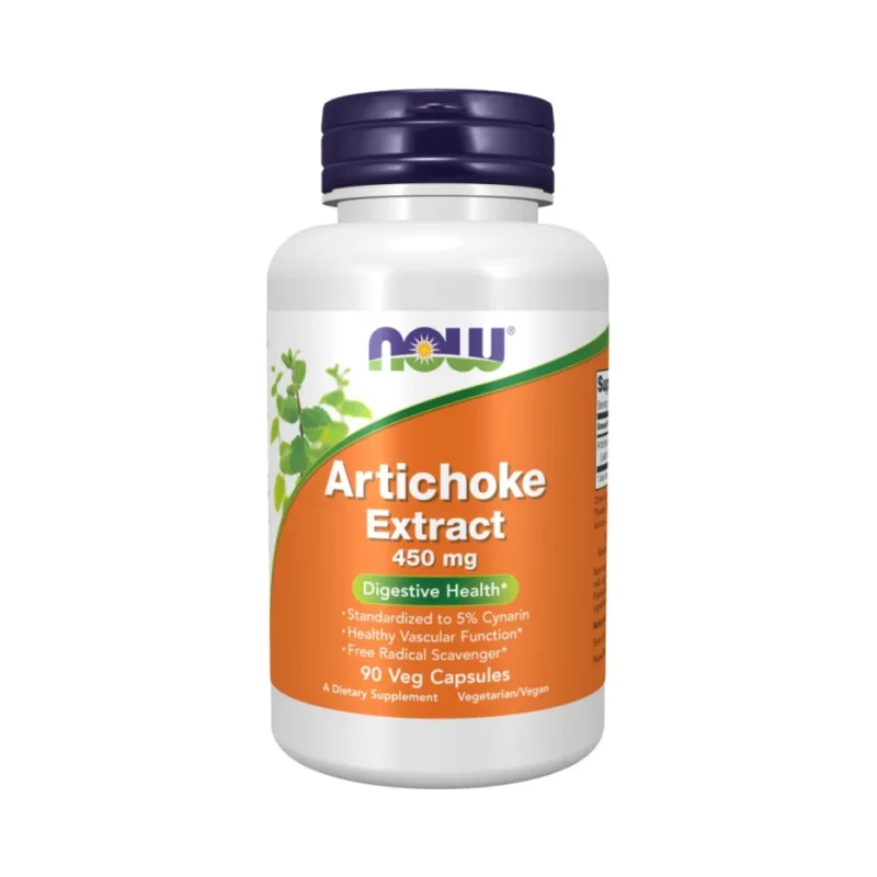 Artichoke Extract 450mg (90 дози) / 90 капсули - NOW