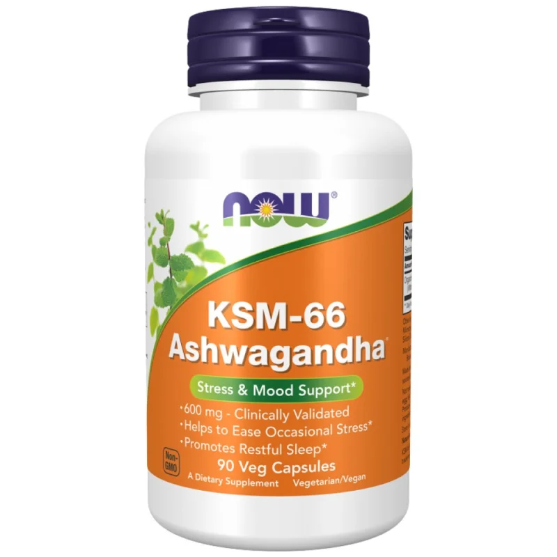 KSM-66 Ashwagandha® 600 mg (90 дози) / 90 капсули