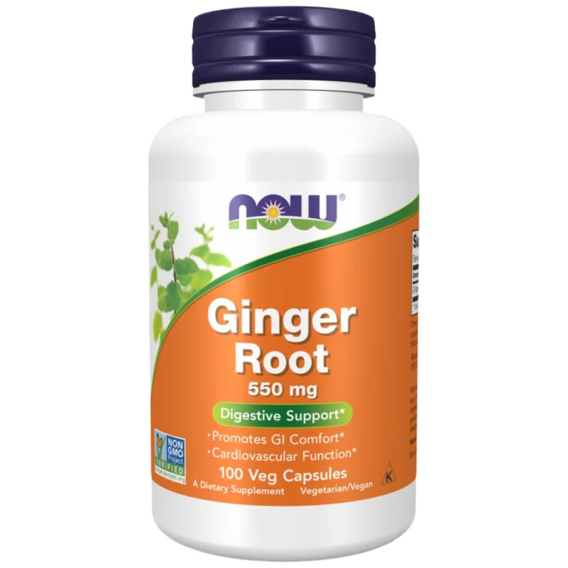Ginger Root 550 mg / 100 капсули