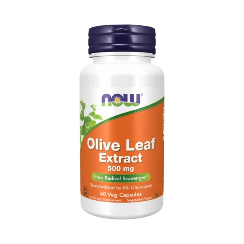 Olive Leaf Extract 500 mg (60 дози) / 60 капсули - NOW