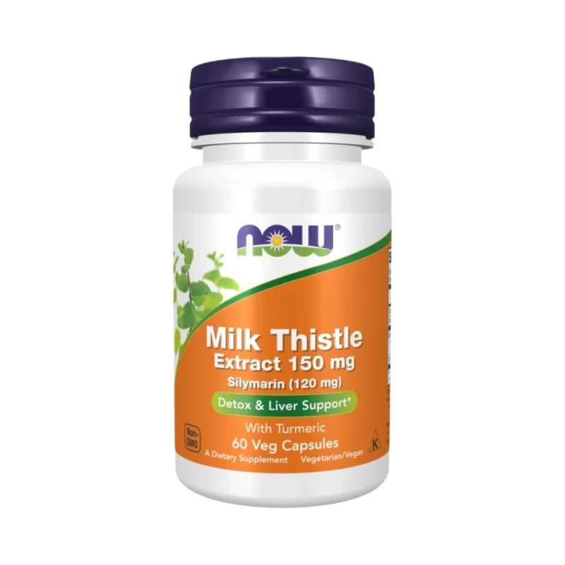 Silymarin Milk Thistle Extract 150 mg (30 дози) / 60 капсули - NOW