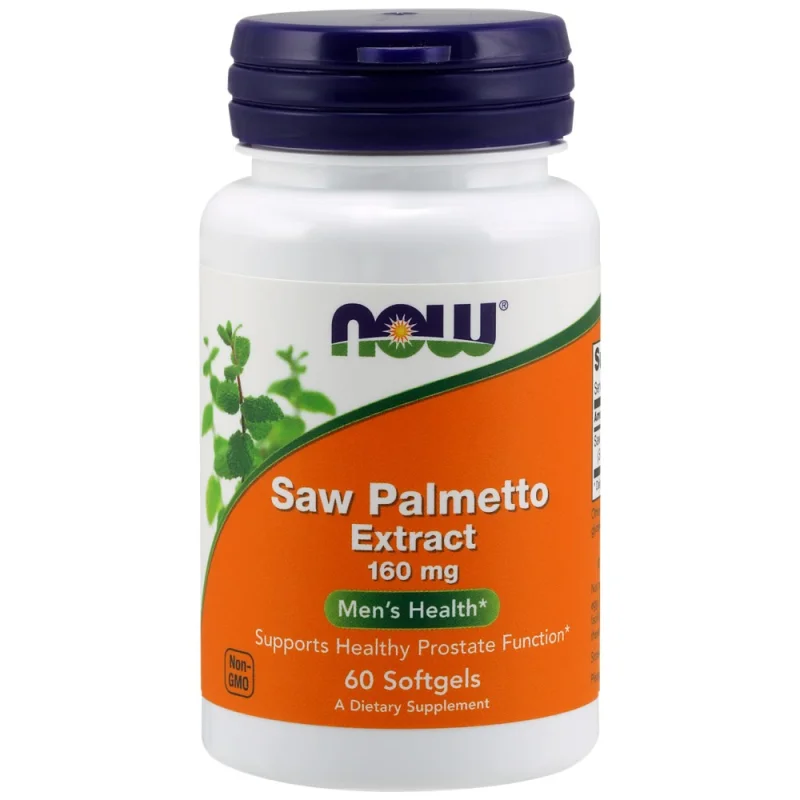 Saw Palmetto Extract 160 mg (60 дози) / 60 Гел капсули