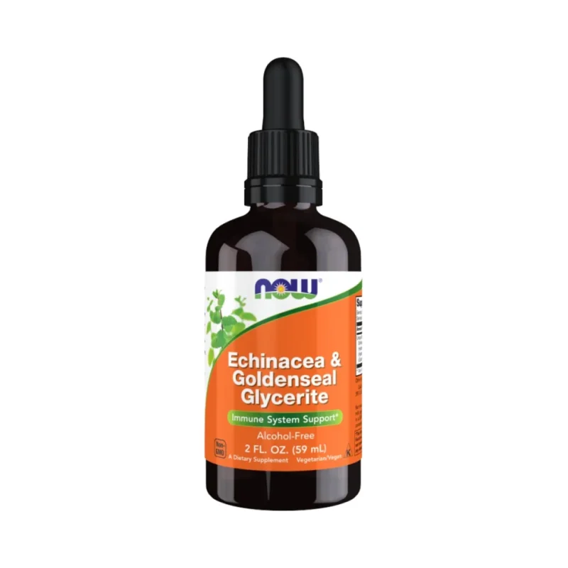 Echinacea & Goldenseal Glycerite (37 дози) / 59 мл - NOW