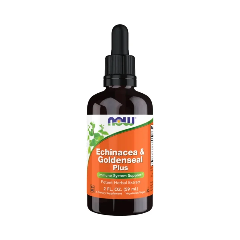 Echinacea & Goldenseal Plus (38 дози) / 60 мл - NOW