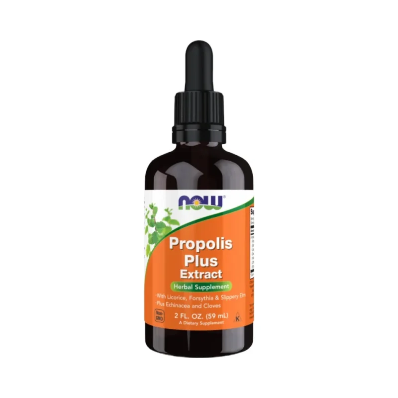 Propolis Plus Extract Liquid (37 дози) / 60 мл - NOW