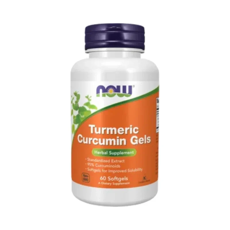 Turmeric Curcumin Softgels 475 mg (60 дози) / 60 Гел капсули - NOW