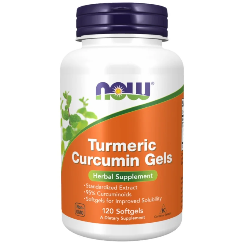 Turmeric Curcumin Softgels 475 mg (120 дози) / 120 Гел капсули
