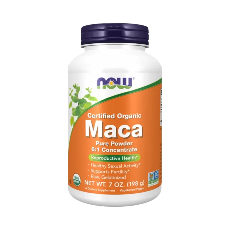 MACA 6:1 Concentrate Pure Powder (73 дози) / 198 грама - NOW
