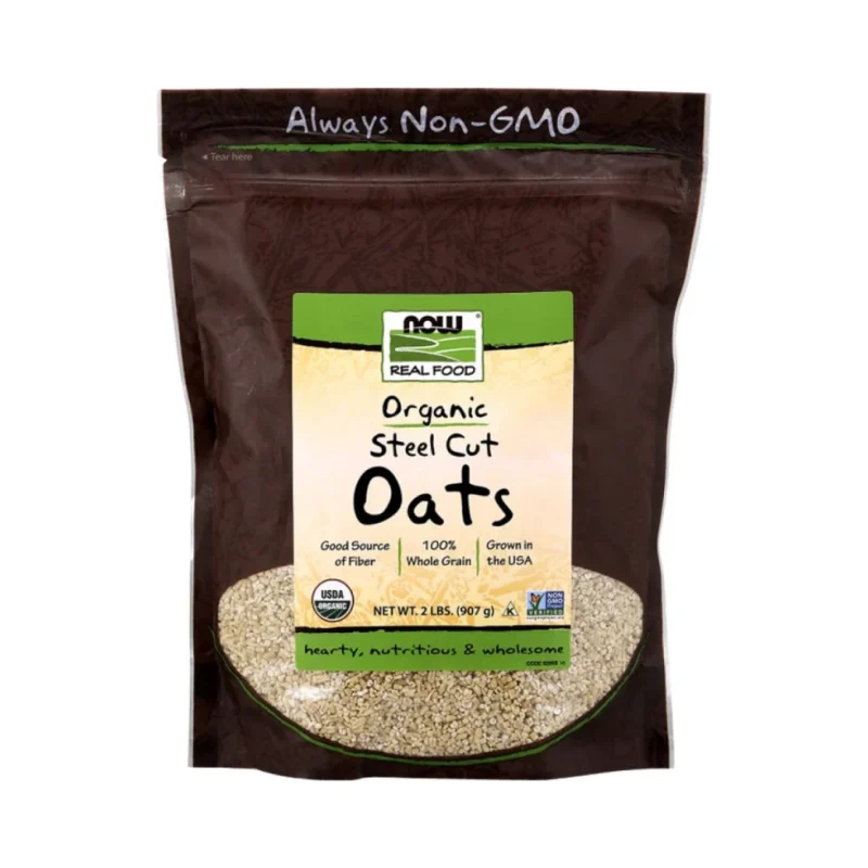 Steel Cut Oats Organic / 907 грама - NOW