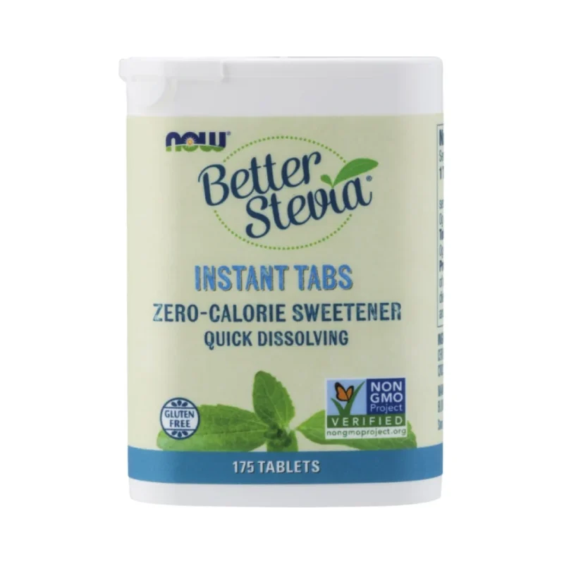 Stevia Instant Tabs / 175 Таблетки - NOW